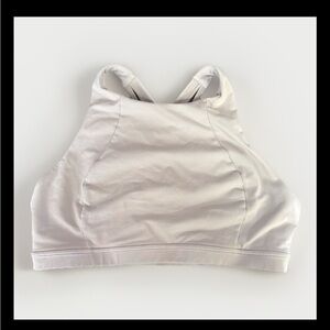 Lululemon Free To Be Serene High Pale Lavender Bra Sz 10 Light Support